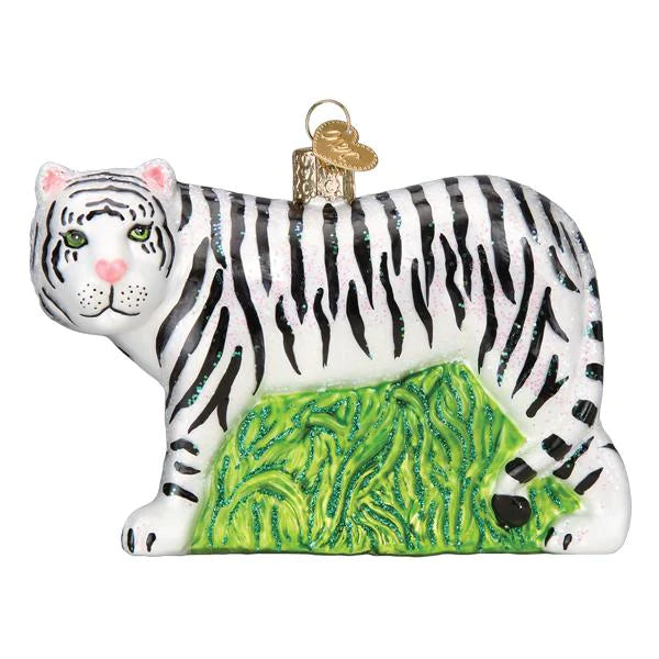 White Tiger Ornament
