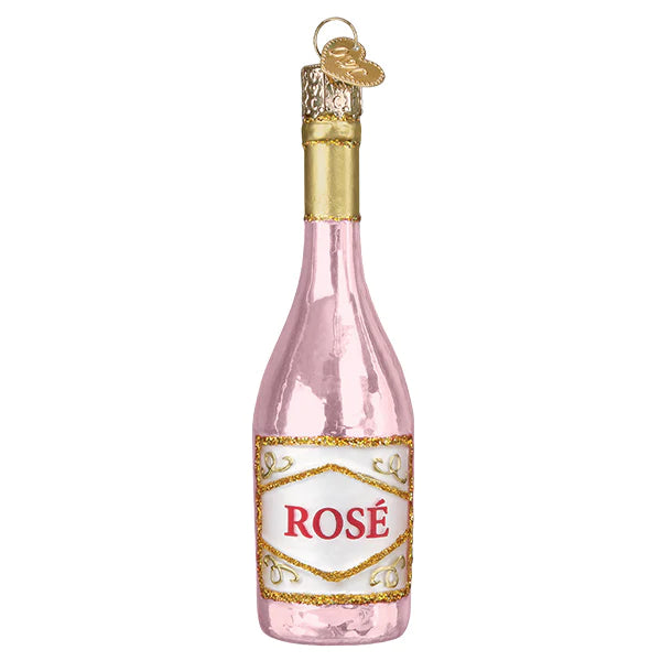 Rose Wine Ornament
