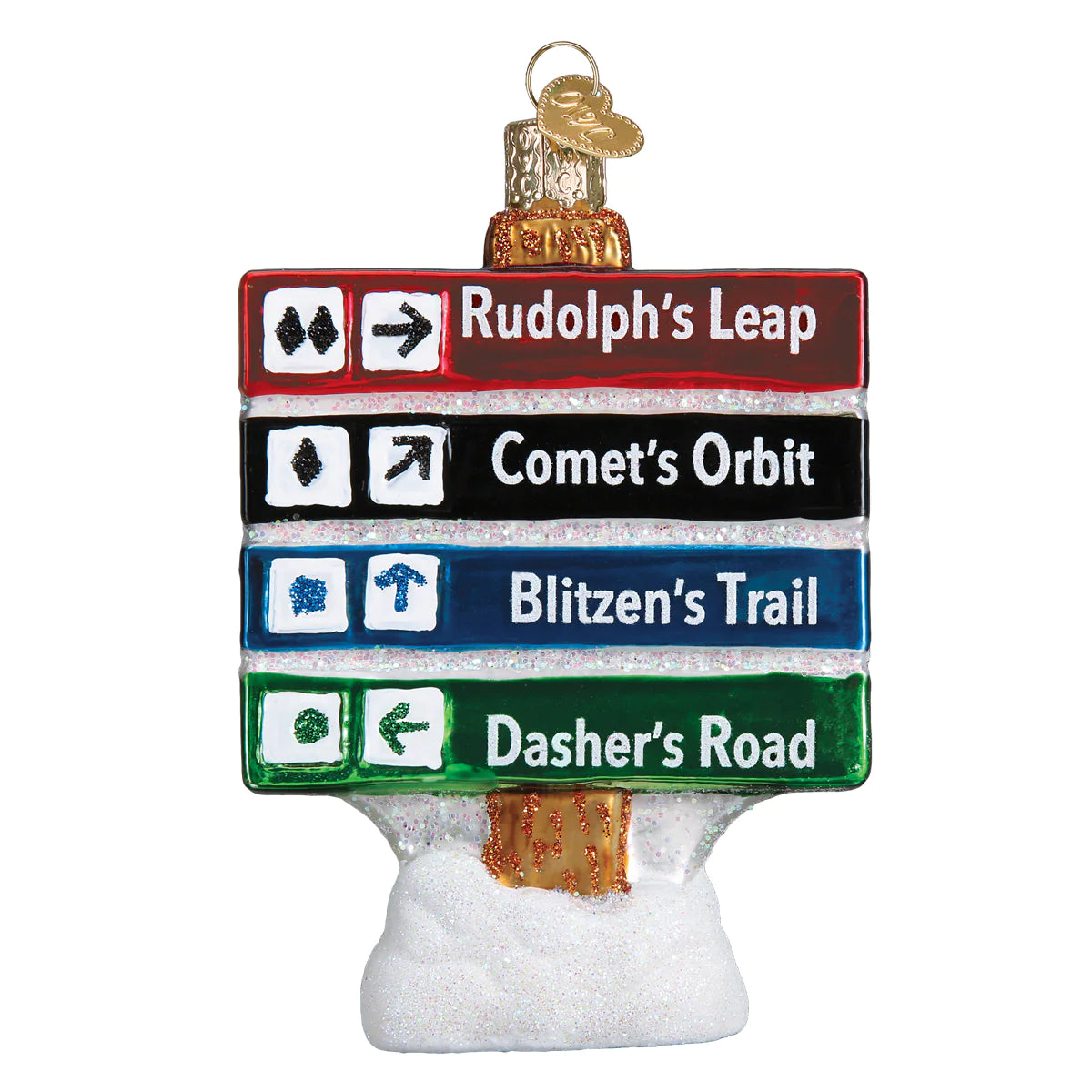 Gone Skiing Ornament