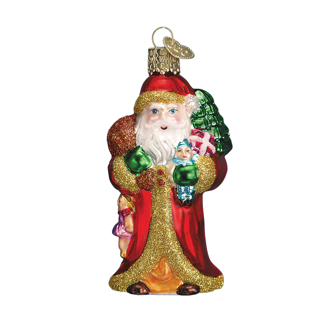Father Christmas W/gifts Ornament