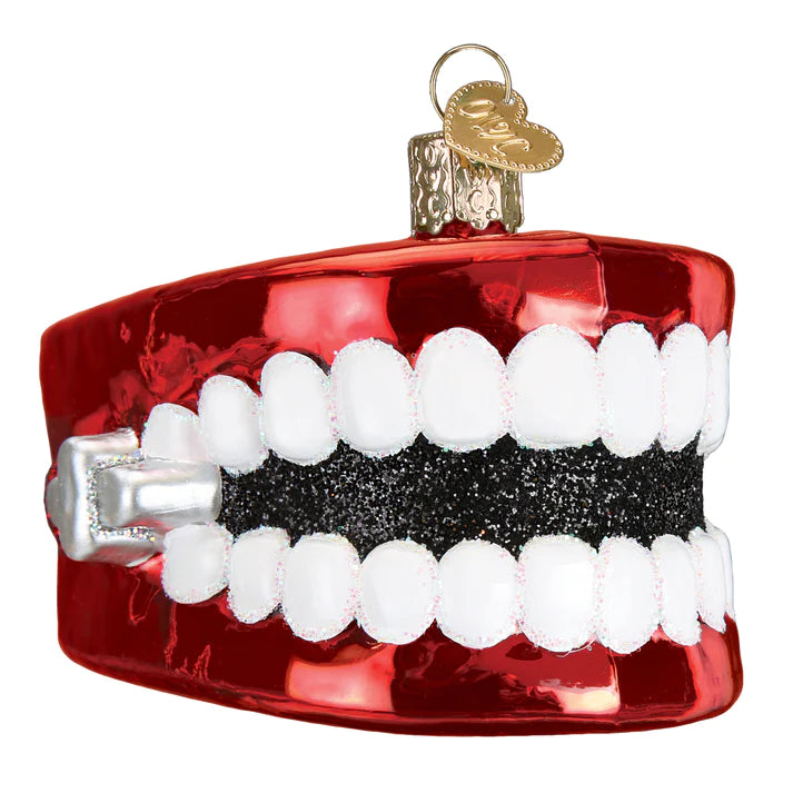 Wind Up Teeth Ornament