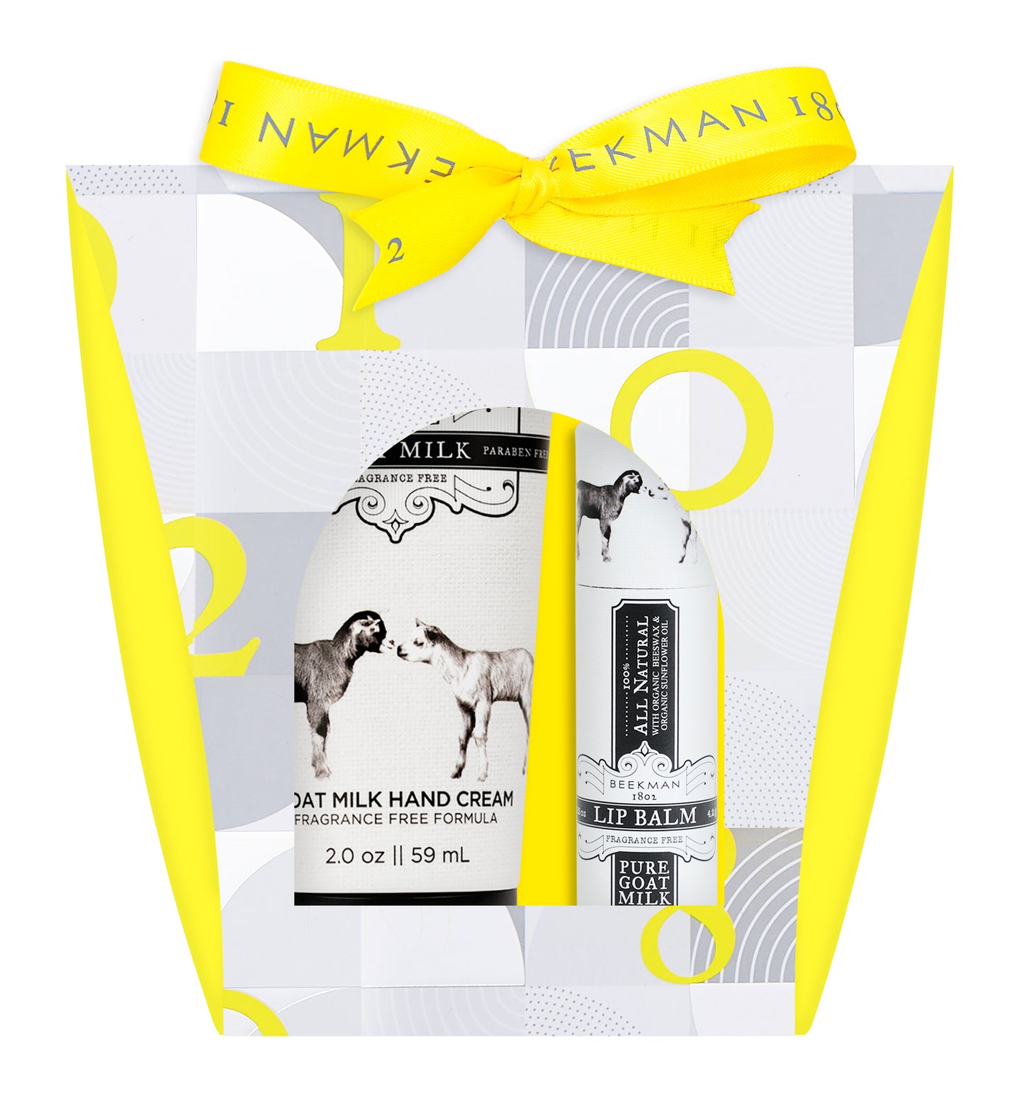 Pure Goat Milk Hand Cream & Lip Balm Set