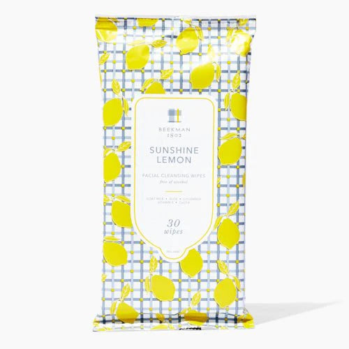 Sunshine Lemon Facial Cleansing Wipes