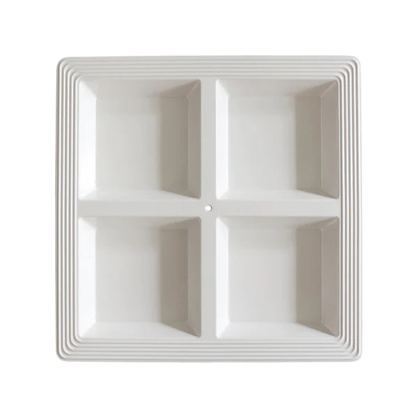 Pinstripes Melamine Sectional Server