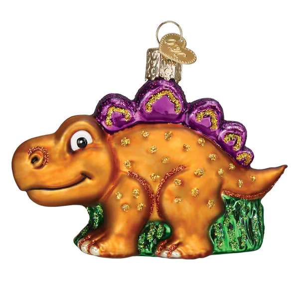 A-roarable Stegosaurus Ornament