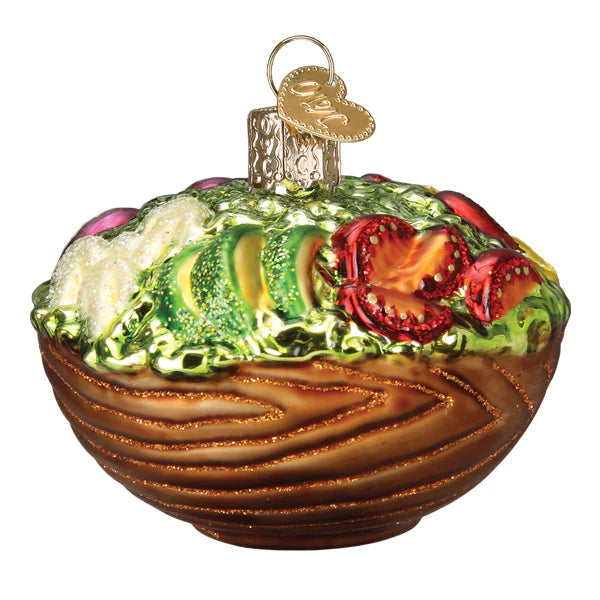 Bowl Of Salad Ornament