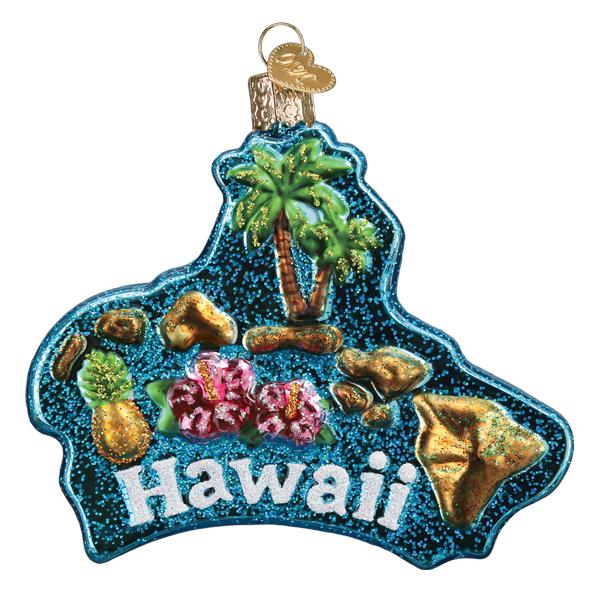 Hawaiian Islands Ornament