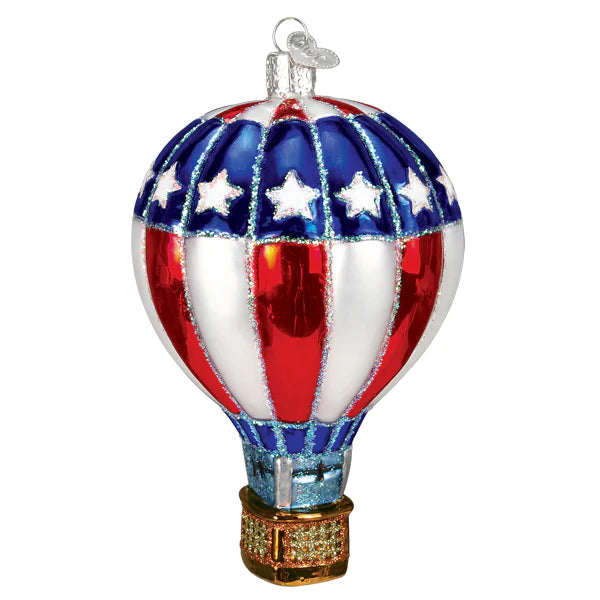 Patriotic Hot Air Balloon Ornament