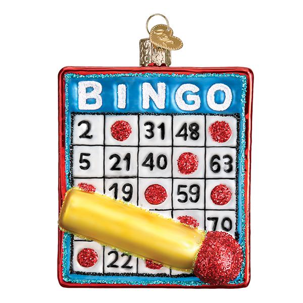 Bingo Ornament